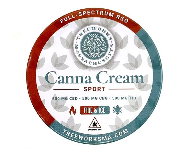 Photograph of product: CannaCream Sport 1:1:1 TH-oui:CBD:CBG | Topical | 1500mg
