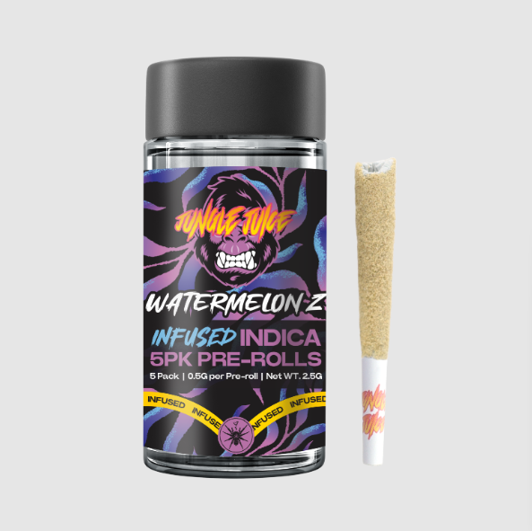 Photograph of product: Watermelon Z | 0.5g x 5pk | Infused | Jungle Juice