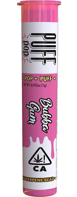 Photograph of product: PUFF - Bubba Gum - 1g - Preroll