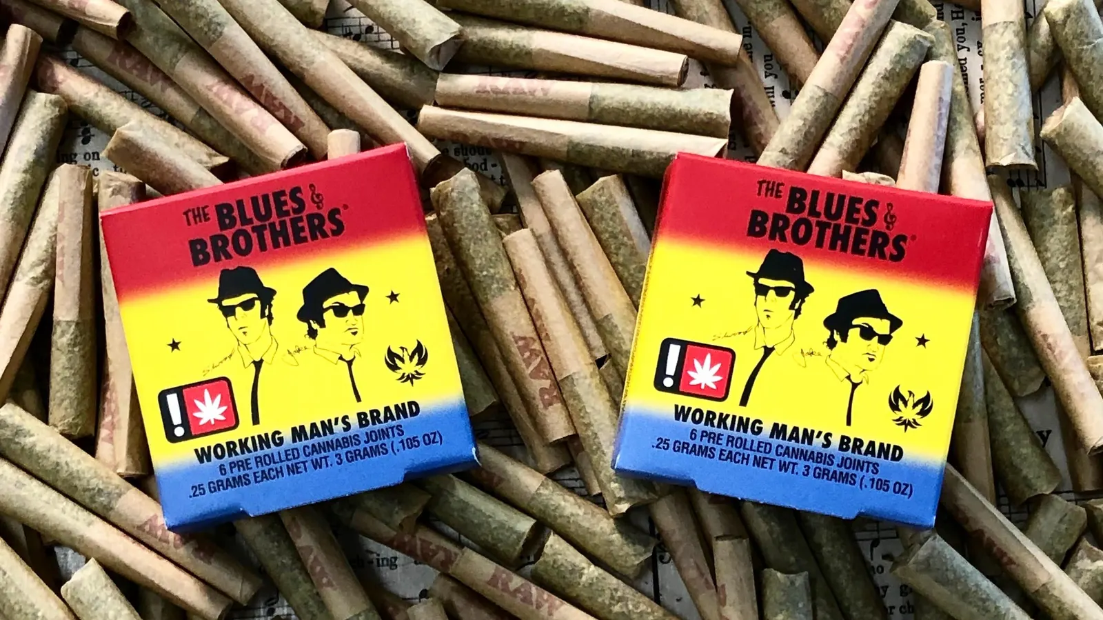 Photograph of product: Belushi's Farm | BABY BLUES: LEMON CHEESECAKE THAI 6-PACK Preroll Pack