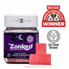 Photograph of Product: Sleepy Mixed Berry Gummies | Edibles | 100mg THC/CBD/CBN