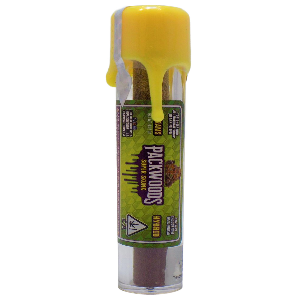 Photograph of product: Packwoods Super Skunk Infused Preroll Rec