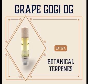 Photograph of product: Elevate Grape Goji OG Botanical Cart | 1g