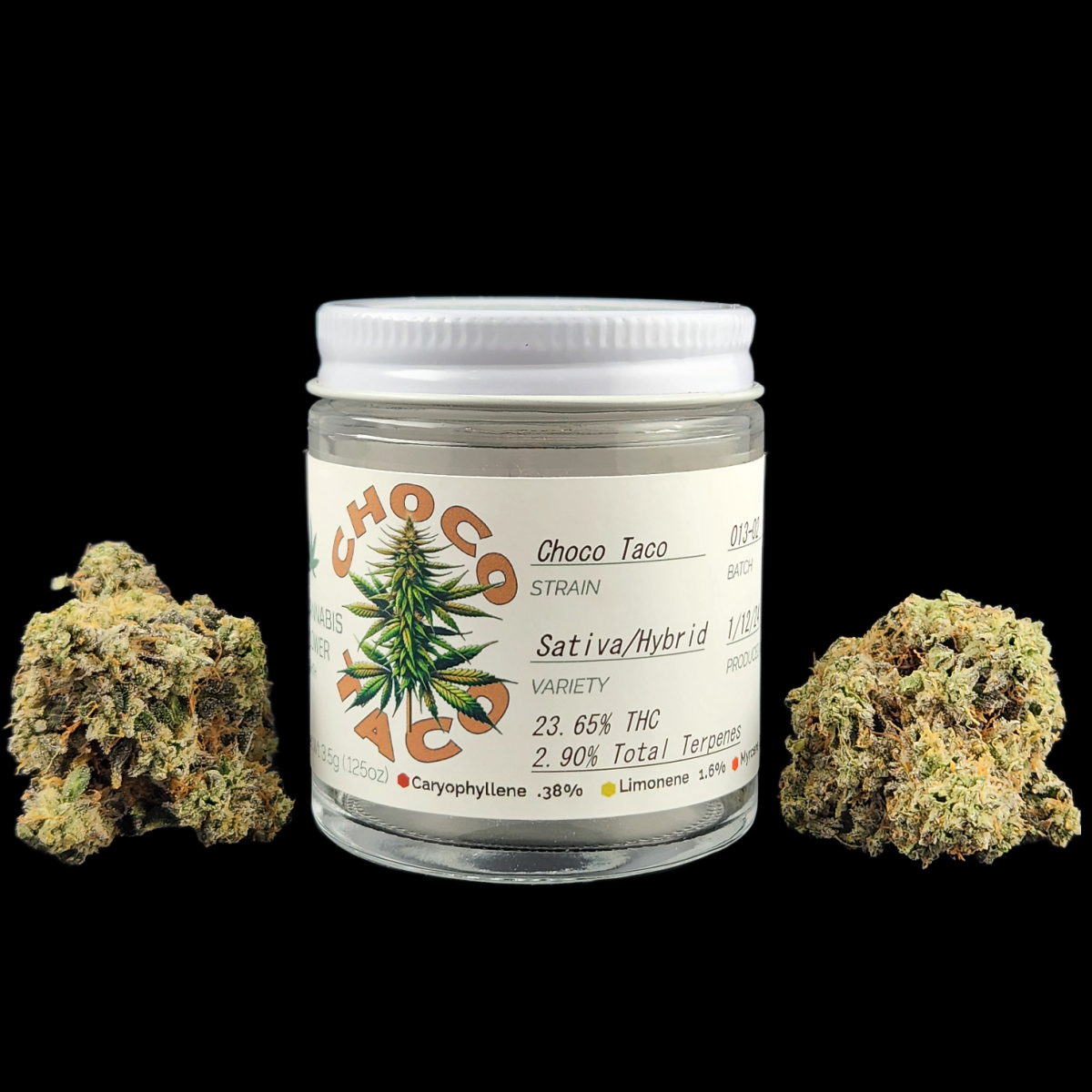 Photograph of product: Choco Taco - 3.5g