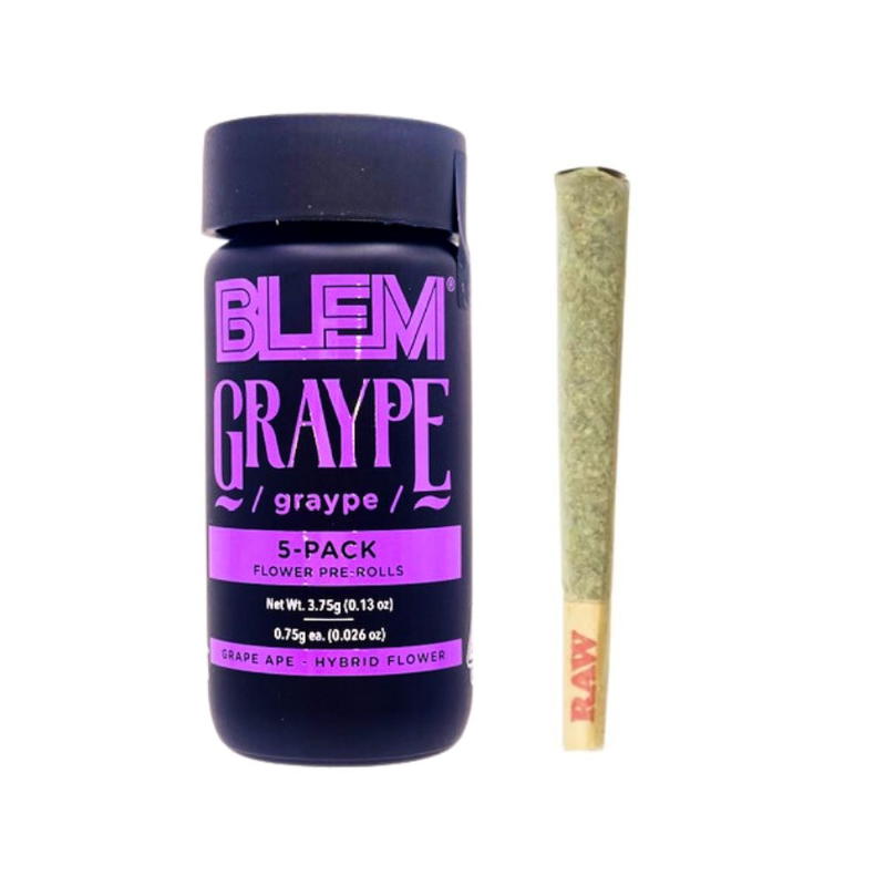 Photograph of product: Blem - Graype Preroll 3.75g 5pk
