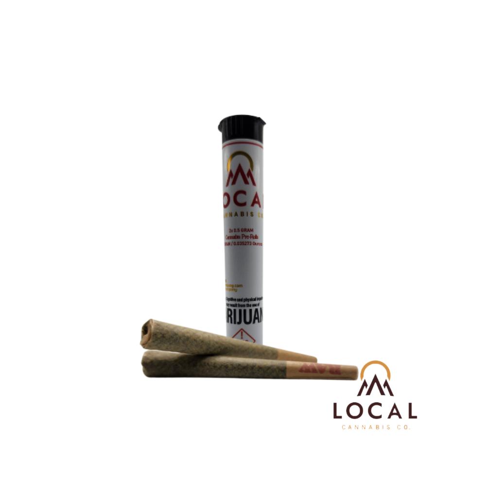 Photograph of product: Local Lemon Cherry Gelato Preroll (1g)