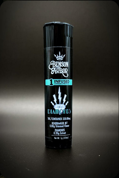 Photograph of product: Benson Arbor | 2 x .6g Pre-Roll | Donny Burger #6