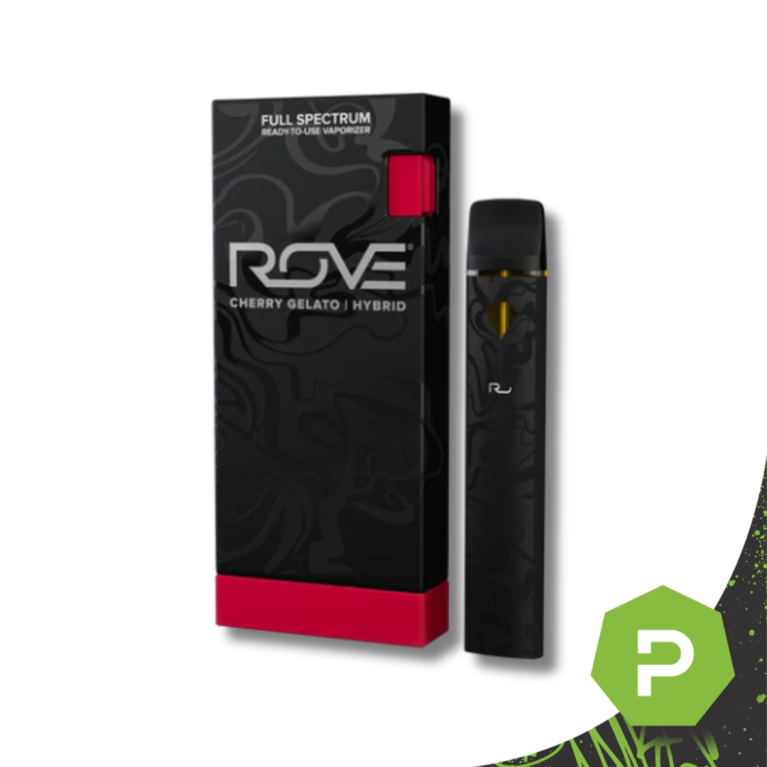 Photograph of product: ROVE Live Resin Diamonds Disposable | Cherry Gelato