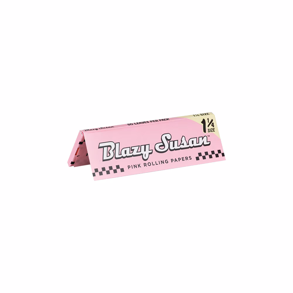 Photograph of product: Accessories - Blazy Susan - Pink Rolling Papers - 50pk 1 1/4