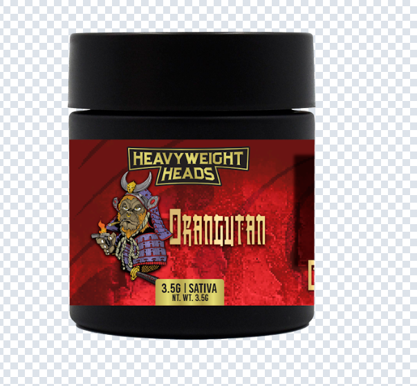 Photograph of product: [REC] Heavyweight Heads | Orangutan | 3.5g Flower