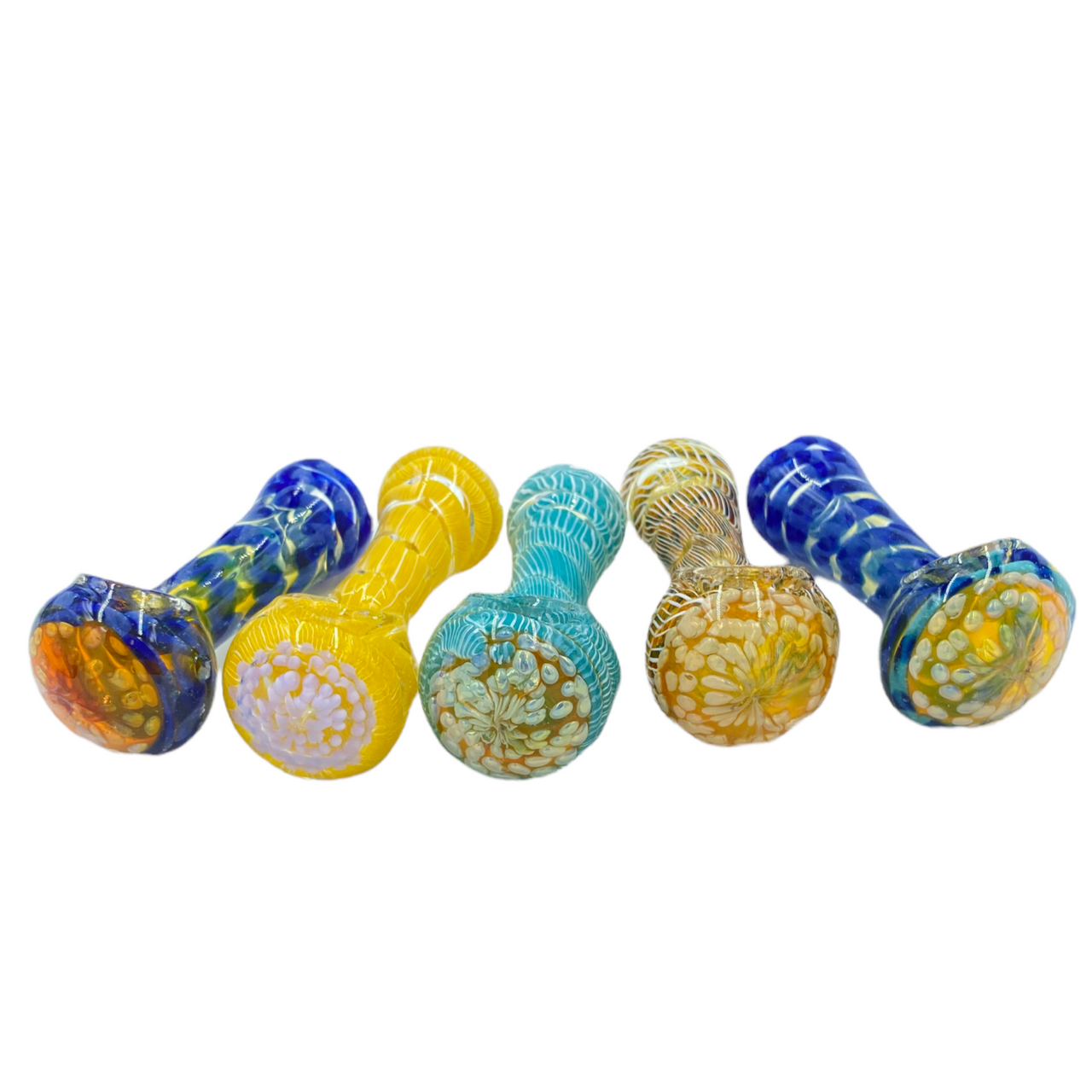 Photograph of product: 3.5" Assorted Flower Head Pipe
