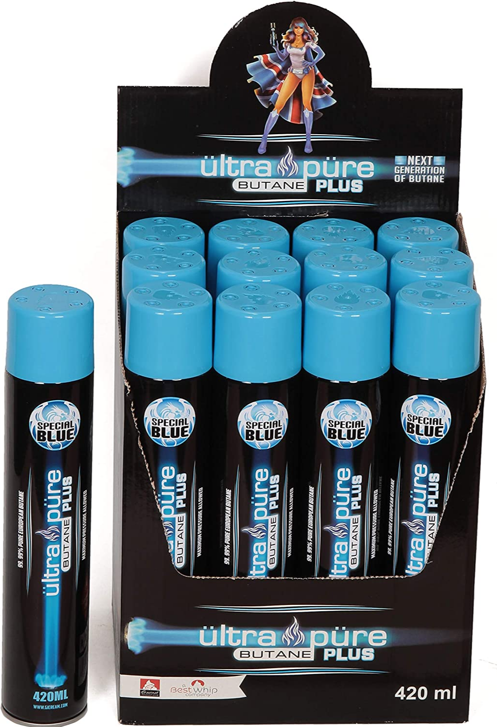 Photograph of product: HW Ultrapure Plus Butane 420ML