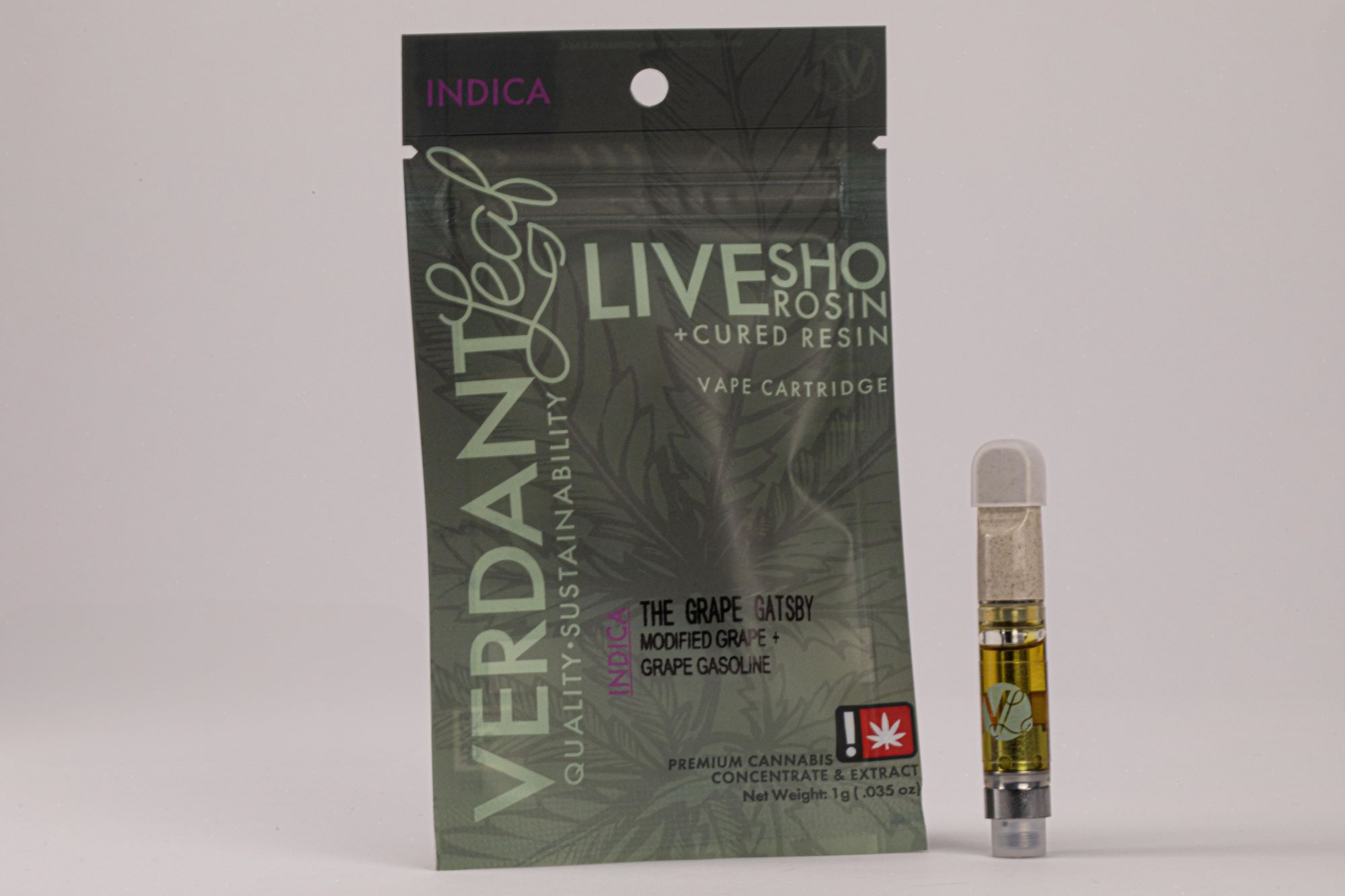Photograph of product: Verdant Leaf | Umami Mommy (Oui'd) Live Rosin/Cured Resin Cartridge
