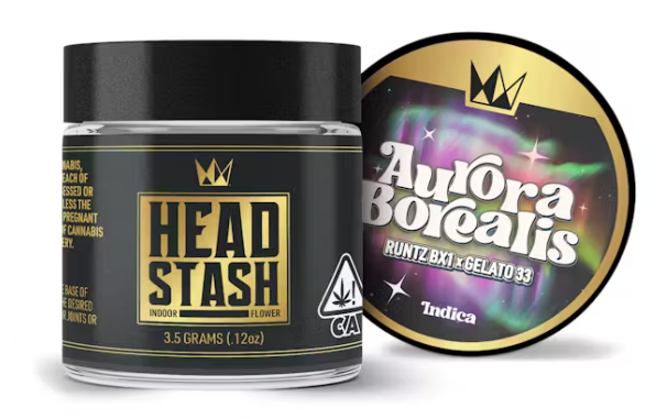 Photograph of product: Aurora Borealis Headstash [I] - 3.5g
