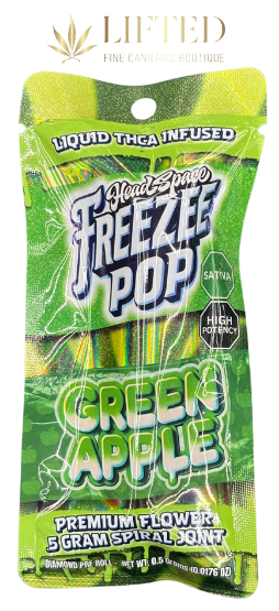 Photograph of product: FREEZEE POP-GREEN APPLE