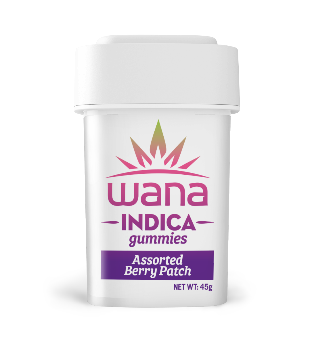 Photograph of product: Berry Patch Assorted Indica Gummies | 100mg - Wana
