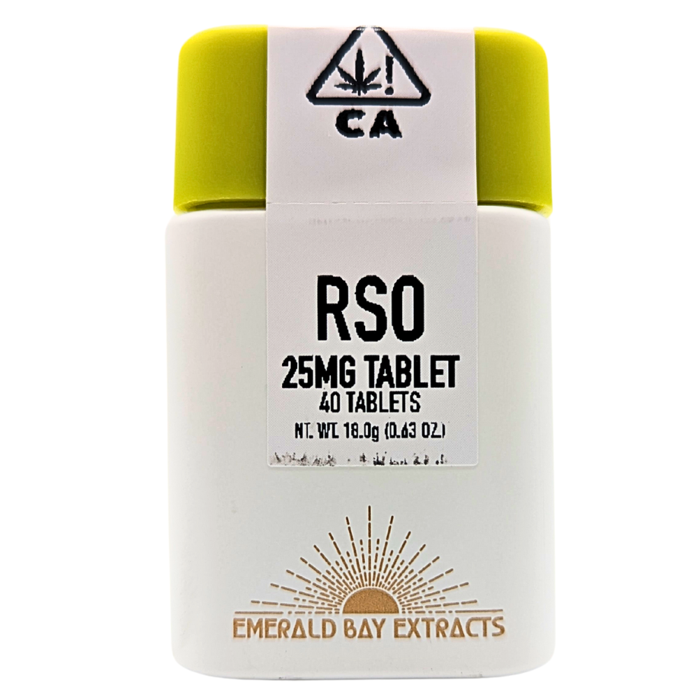 Photograph of product: Emerald Bay Extracts Tablets 50mg (1000mg) - Cereal Milk (H)