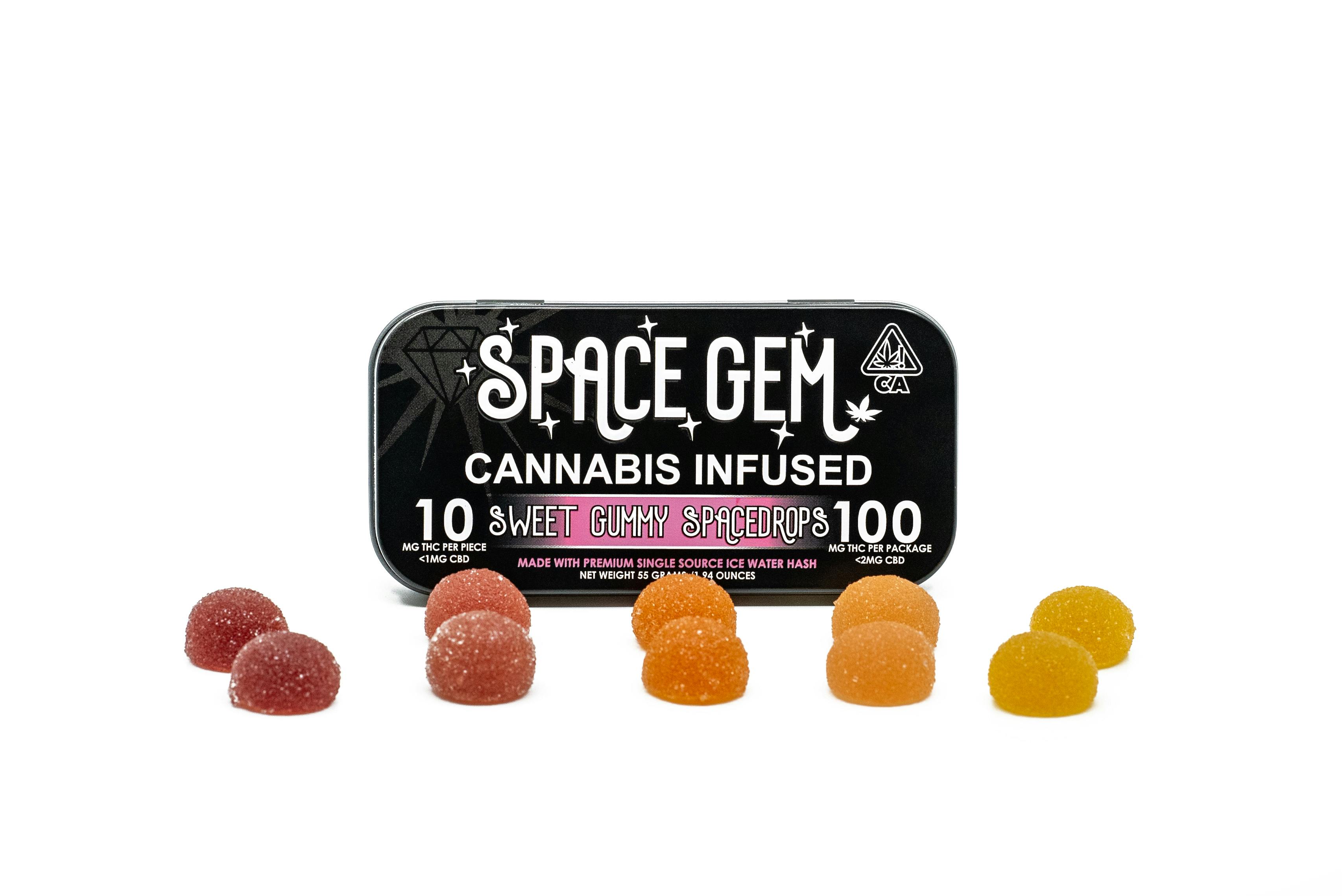 Photograph of product: Space Gem - Sweet Space - Gummy - 10mg