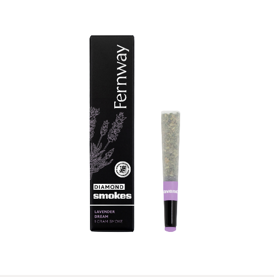 Photograph of product: Lavender Dream | Diamond Infused Preroll