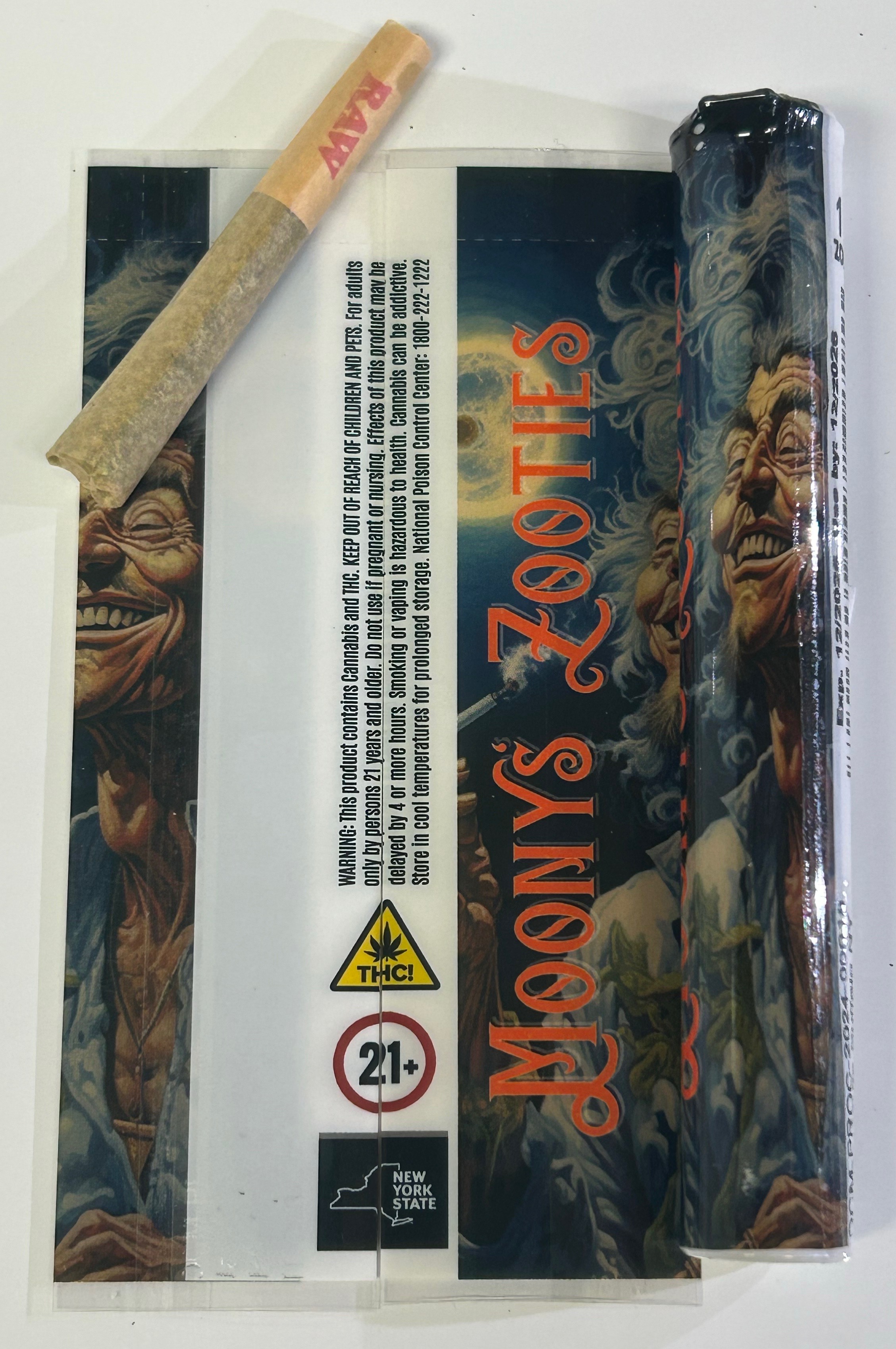 Photograph of product: Moony's Zooties | Preroll | Oui'd | Tropical Cooler