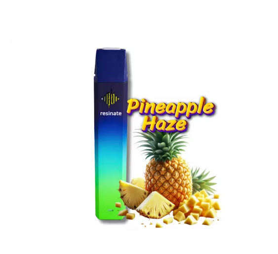 Photograph of product: Resinate Pineapple Haze (S) Live Resin Disposable Vape 1g