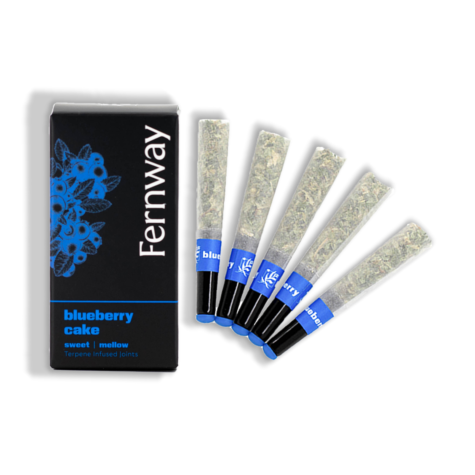 Photograph of product: Blueberry Cake  | Terpene Infused | .5g x 5