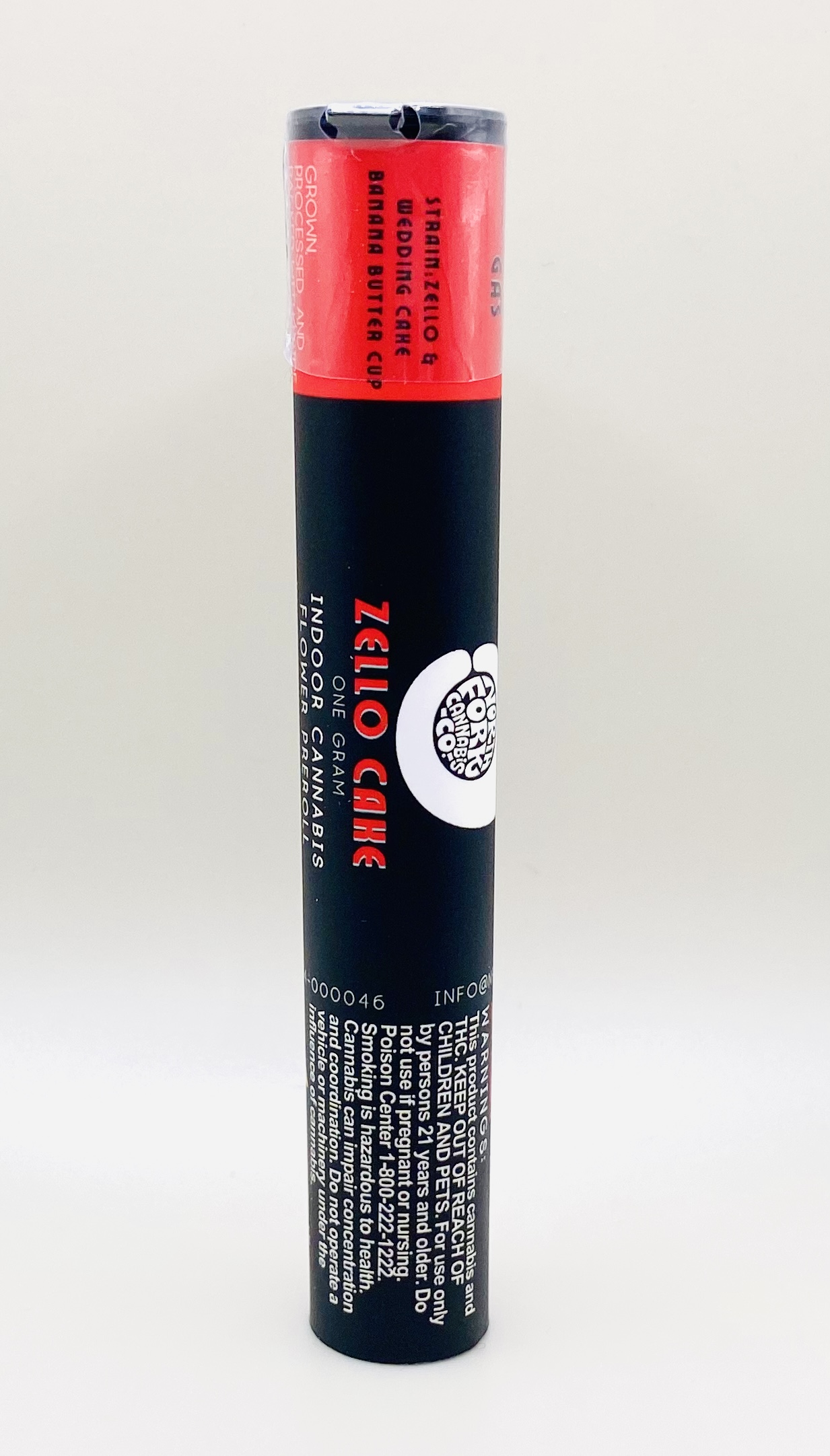 Photograph of product: North Fork Canna Co - Zello Cake - Pre Roll