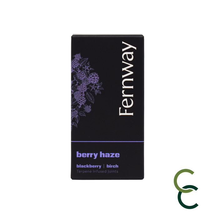 Photograph of product: Berry Haze Terpene Infused Pre-Roll 5-pack | 2.5g