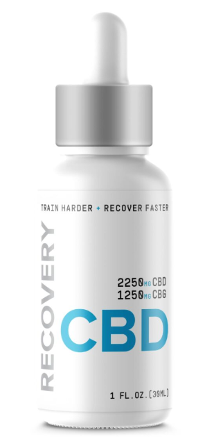 Photograph of product: Recovery CBD | 2250mg CBD 1250mg CBG Tincture
