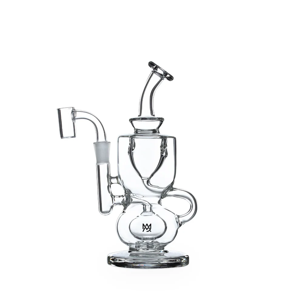 Photograph of product: MJ ARSENAL | Titan Mini Dab Rig | Clear