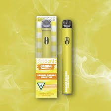 Photograph of product: Breeze Canna - Banana Orange Smoothie - Disposable
