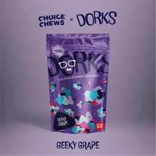 Photograph of product: Choice - 200mg Dorks - Geeky Grape (Oui'd)