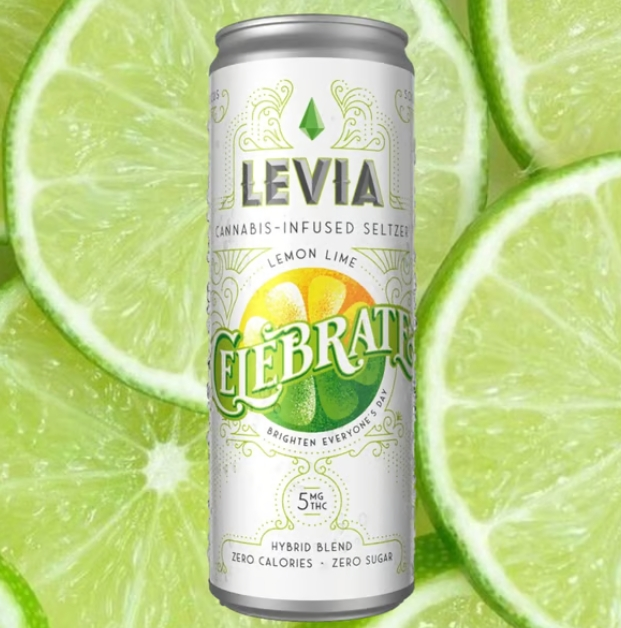 Photograph of product: Lemon Lime Celebrate - 5mg seltzer