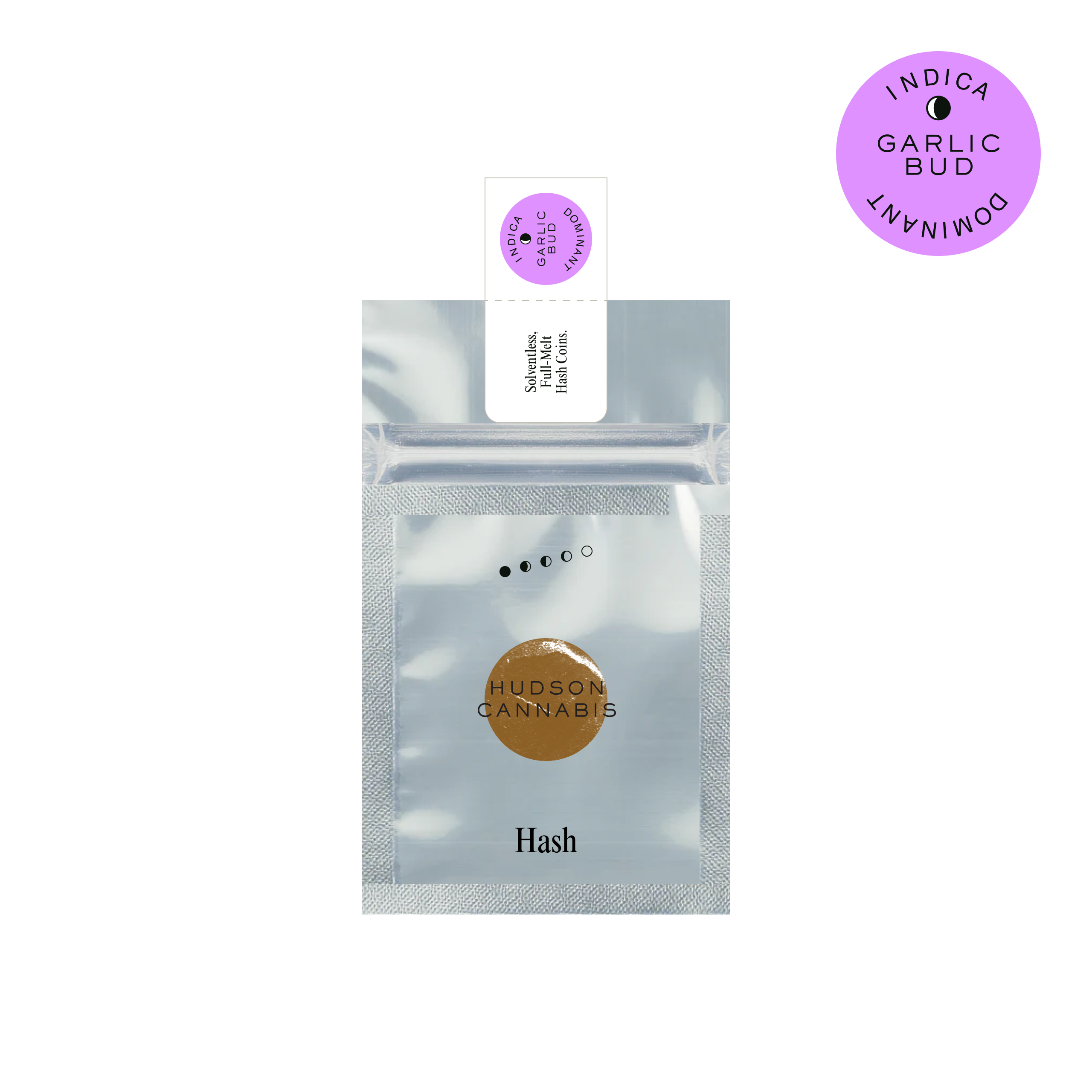 Photograph of product: Hudson Oui'd - au chocolat (.5g) - Garlic Bud