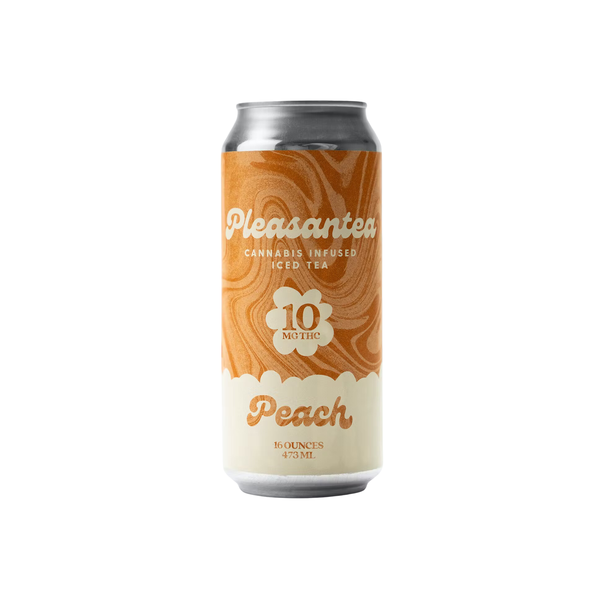 Photograph of product: Pleasantea | Peach Tea | 10mg Single Can