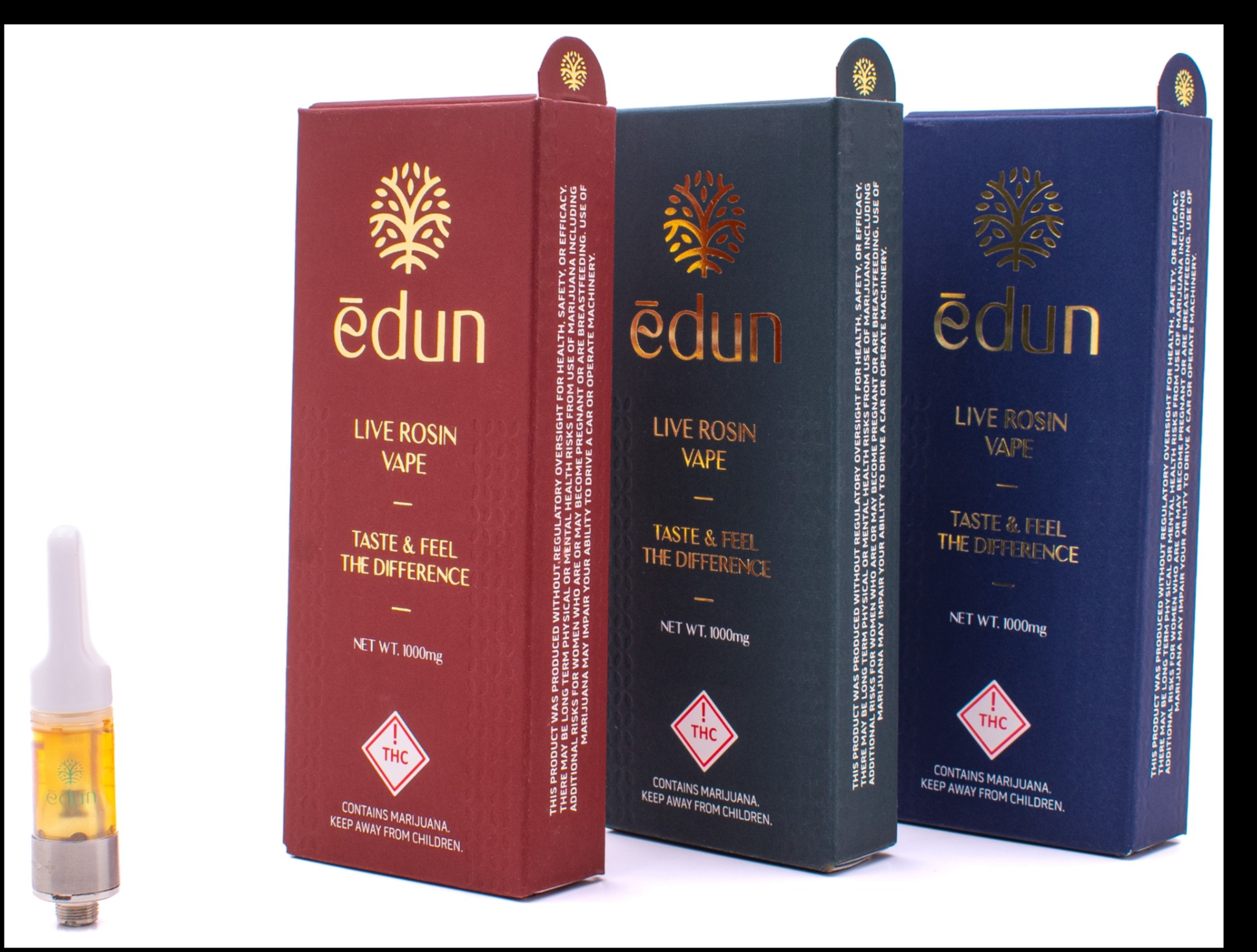 Photograph of product: Edun - (S) Live Rosin Carts - Tropical Honey