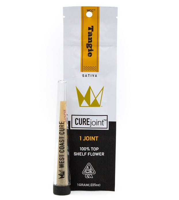 Photograph of product: West Coast Cure - Tangie Preroll  1g