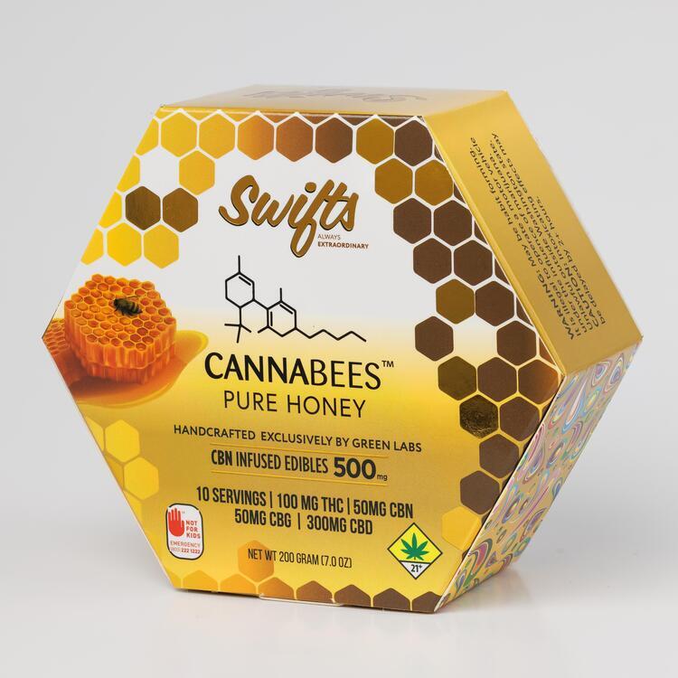 Photograph of product: Swifts - CBD Honey MAX 500mg 10pk