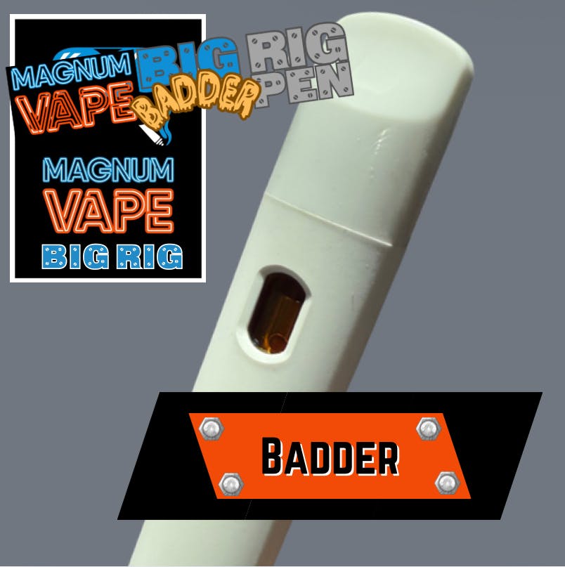 Photograph of product: Magnum Big Rig Badder Pen | Root Beer