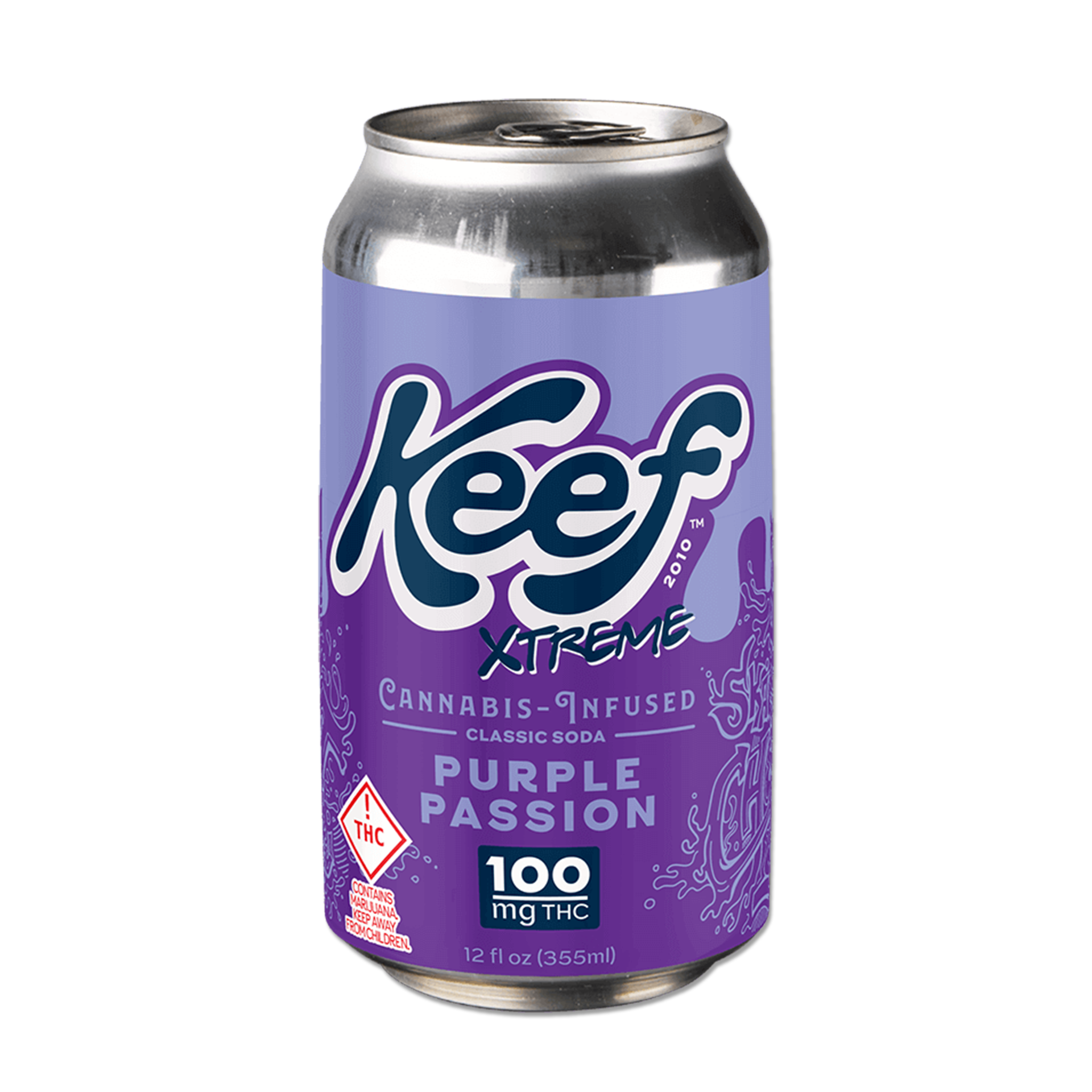 Photograph of product: Soda | 100mg Purple Passion Drink