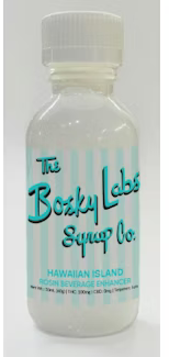 Photograph of product: Bosky Labs - Hawaiian Island Syrup 100mg Infused Rosin Beverage Enhancer