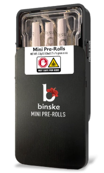 Photograph of product: Binske | Pre Rolls | Zest Zinger | Minis | 7 Pack-3.5g