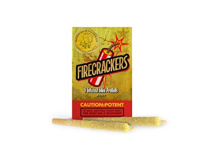 Photograph of product: Mango Super Silver Haze | Firecrackers | Infused 5pk | Pioneer Valley