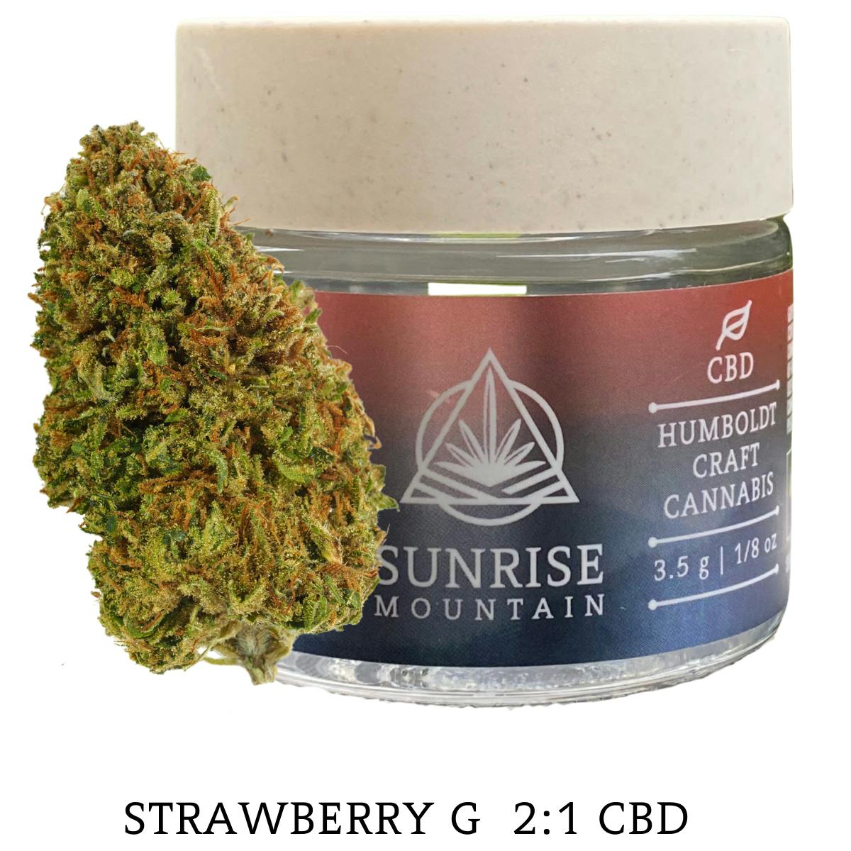 Photograph of product: Strawberry G 2:1 Cbd 3.5 G - 3.5g