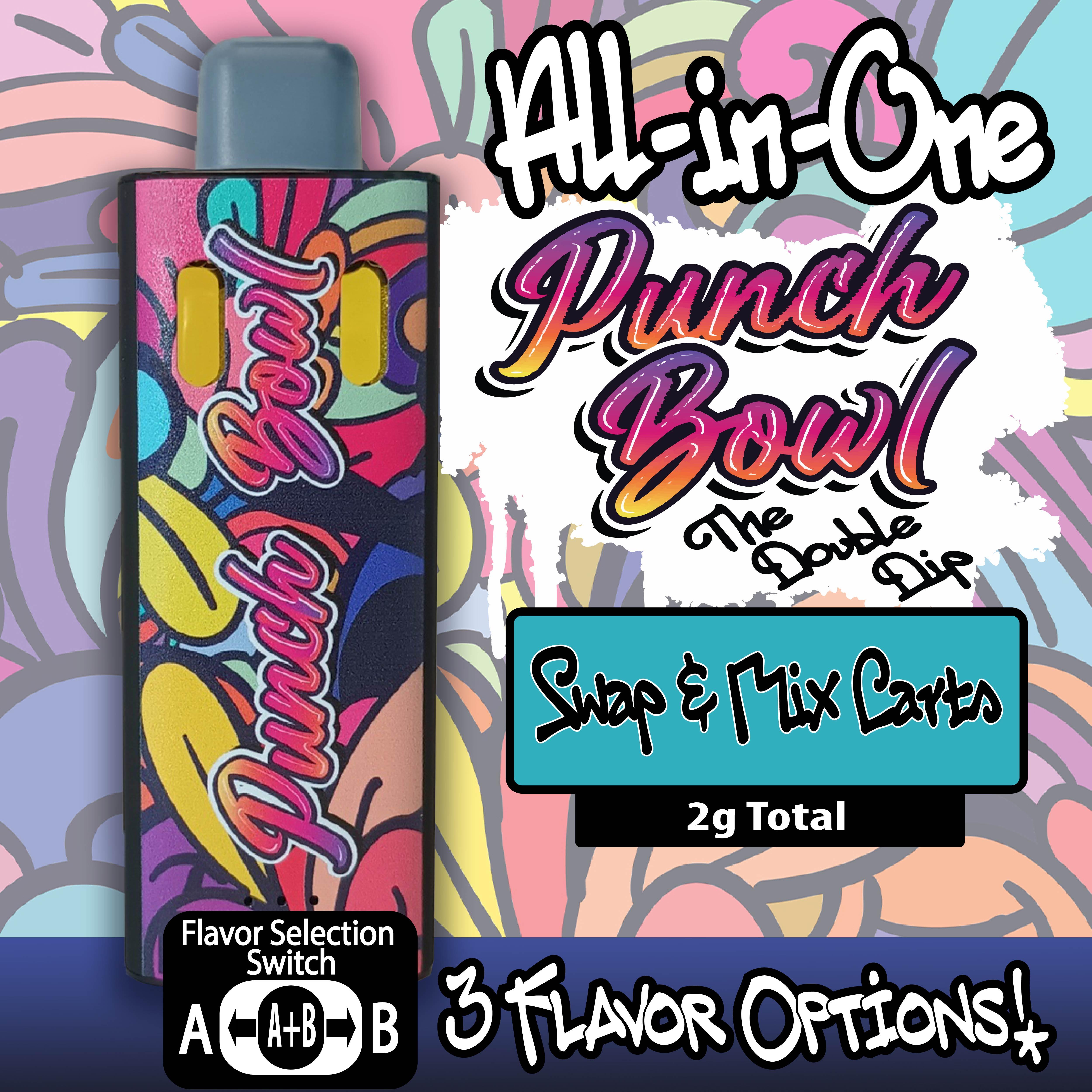 Photograph of product: Punch Bowl // 2g Pistachio Ice Cream x Cherry Pie AIO