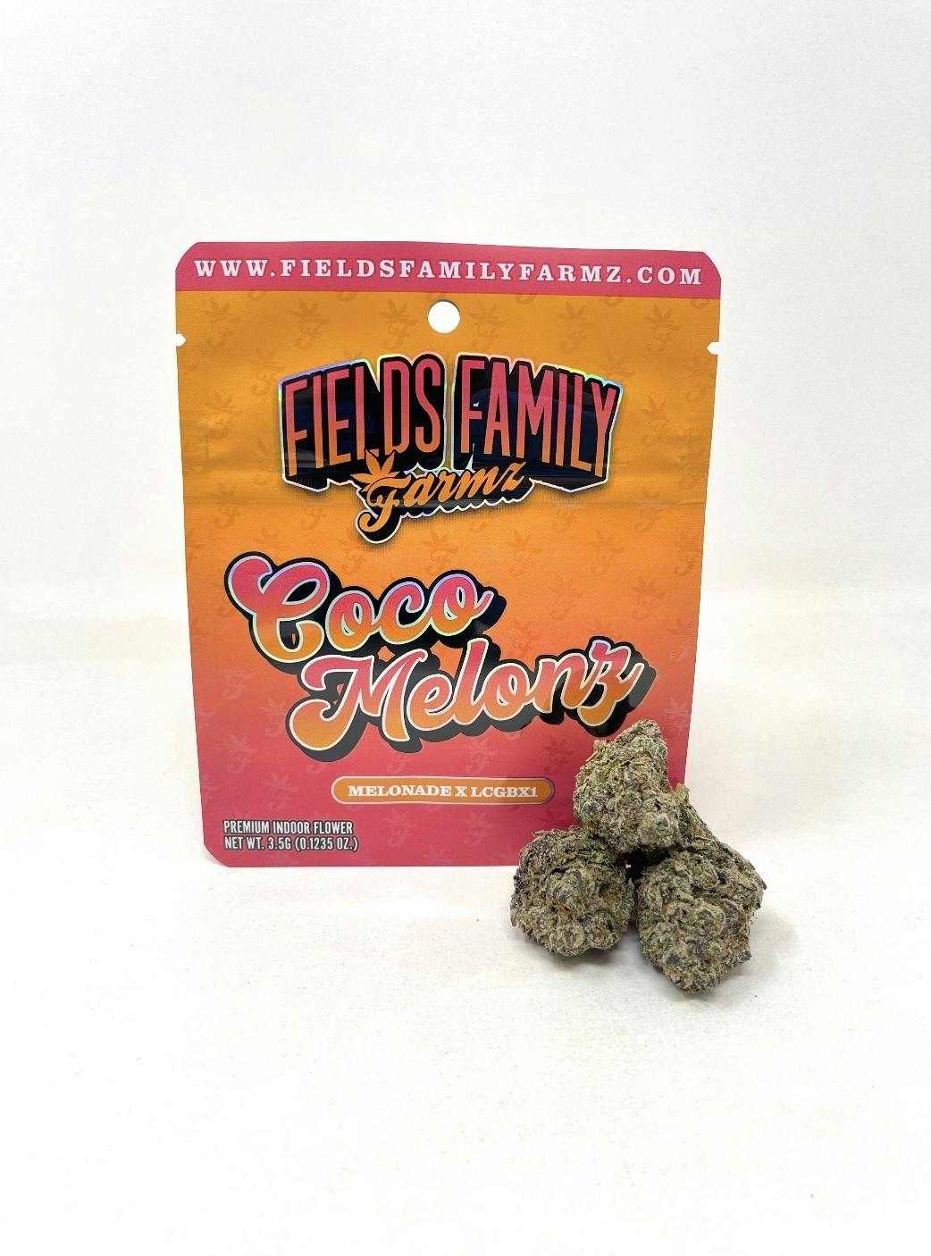 Photograph of product: SMALLZ - COCO MELONZ (3.5G) 30.27%