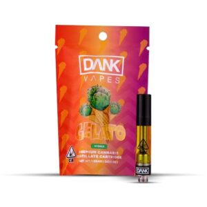 Photograph of product: DANK - 1g Vape Cart - Gelato (I)
