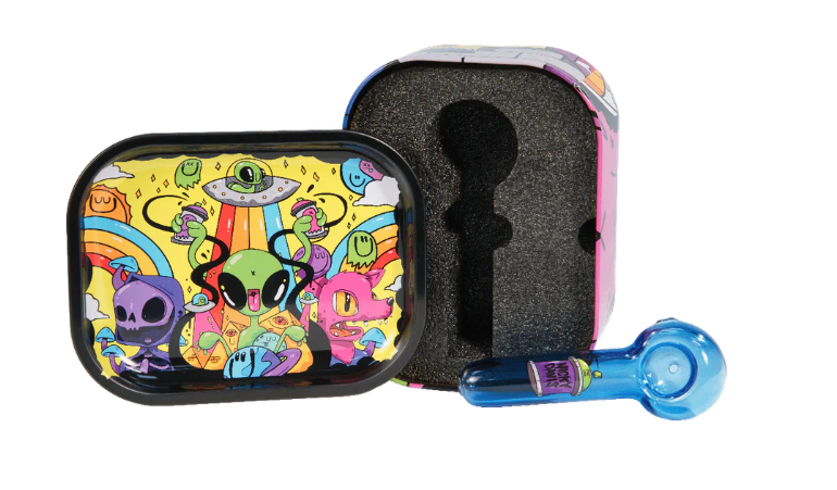 Photograph of product: Hand Pipes - Brandz x Nicky Davis With Tray & Storage Tin