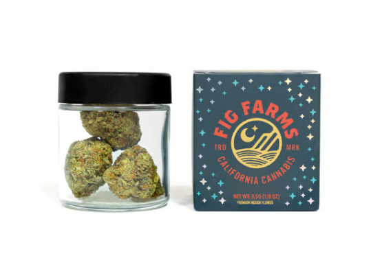 Photograph of product: Fig Farms - Flower - GM-OG - 3.5g