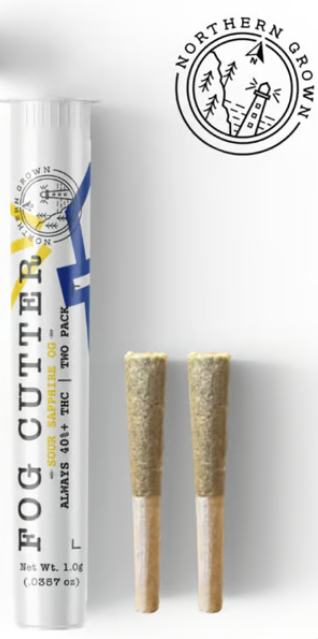 Photograph of product: Sour Sapphire (S) - Infused (0.5gx2) - Fog Cutter